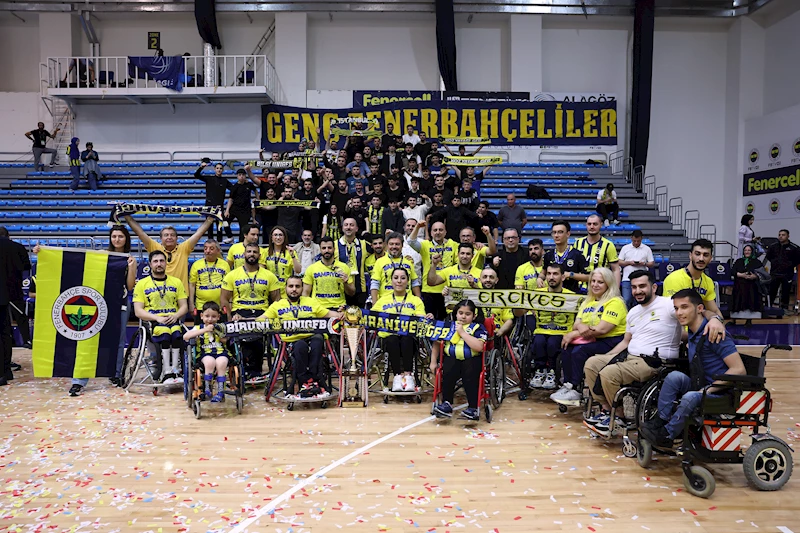 Tekerlekli Sandalye Basketbol Süper Ligi’nde şampiyon Fenerbahçe