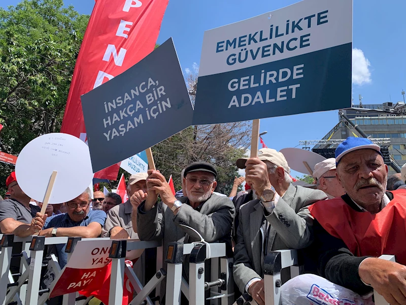 Özgür Özel: İktidar olduğumuzda en düşük emekli maaşı asgari ücret düzeyine çıkarılacak