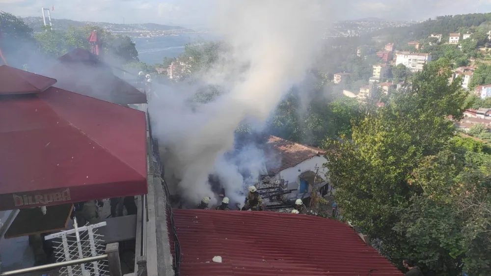 Fethipaşa Korusu yakınında yangın çıktı