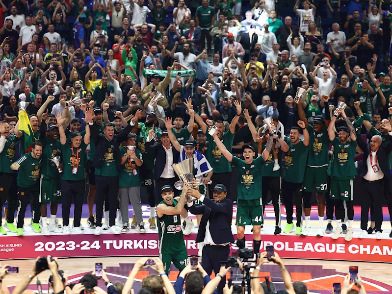 Ergin Ataman’lı Panathinaikos EuroLeague’de şampiyon