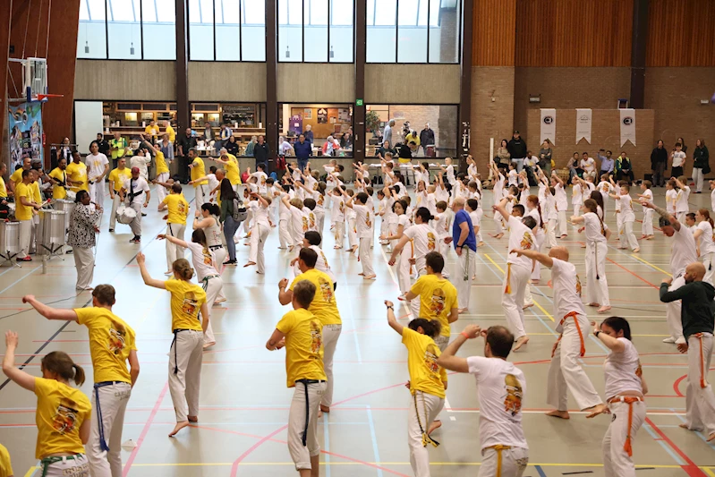 Capoeira festivalinde Samsun damgası