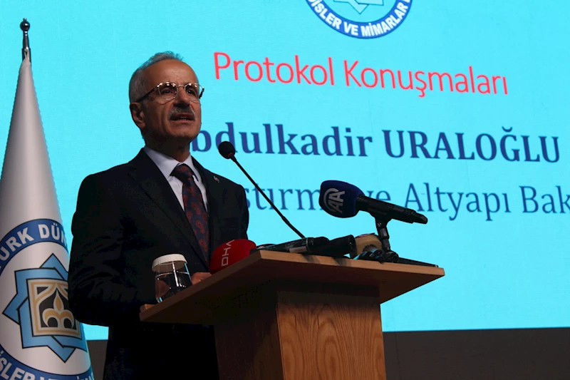 Bakan Uraloğlu: Demir yolu ağını 28 bin kilometreye çıkaracağız