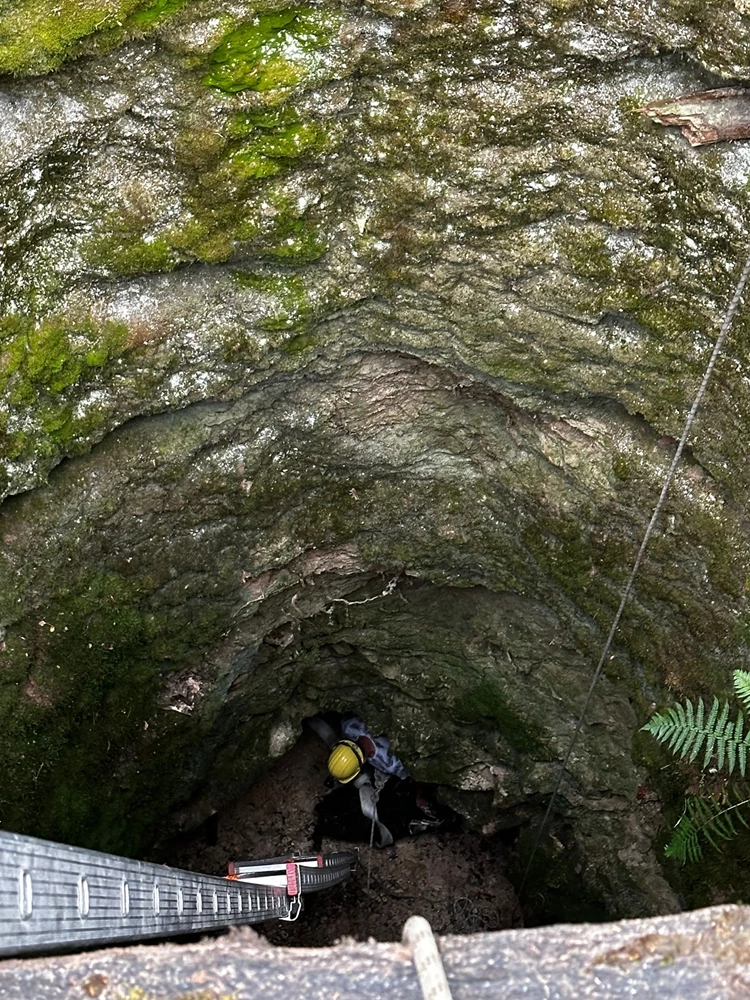 Zonguldak’ta kayıp keçi 17 metre derinliğindeki kuyuda bulundu