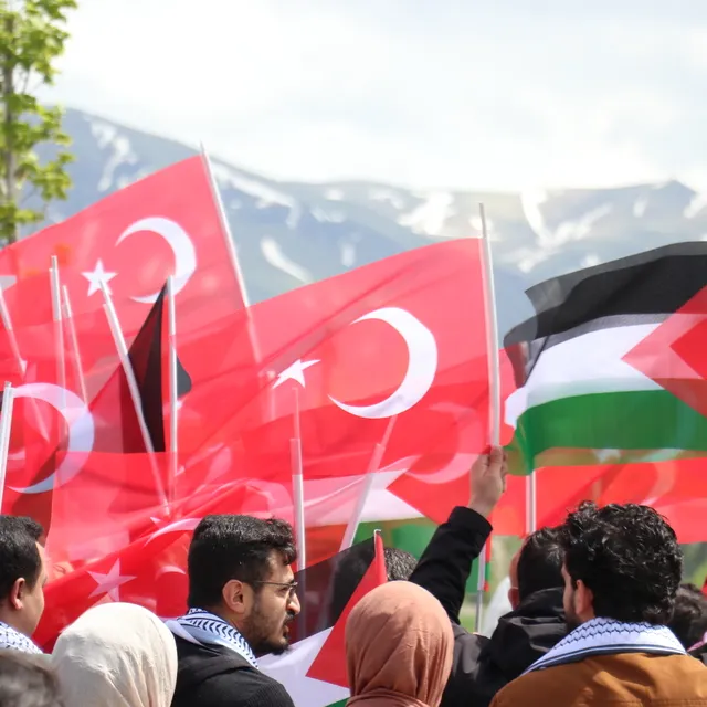 Erzurum Teknik Üniversitesi öğrencilerinden Filistin