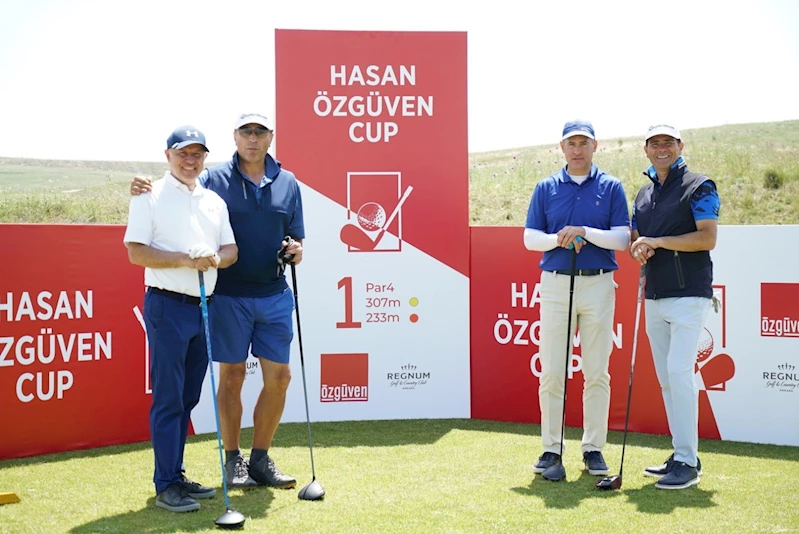 Golf severler Hasan Özgüven Cup