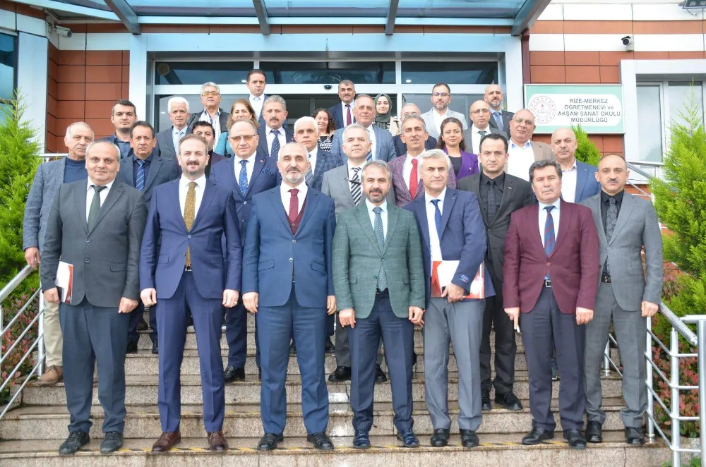 MEB Mesleki ve Teknik Eğitim Genel Müdürü Ali Karagöz Rize