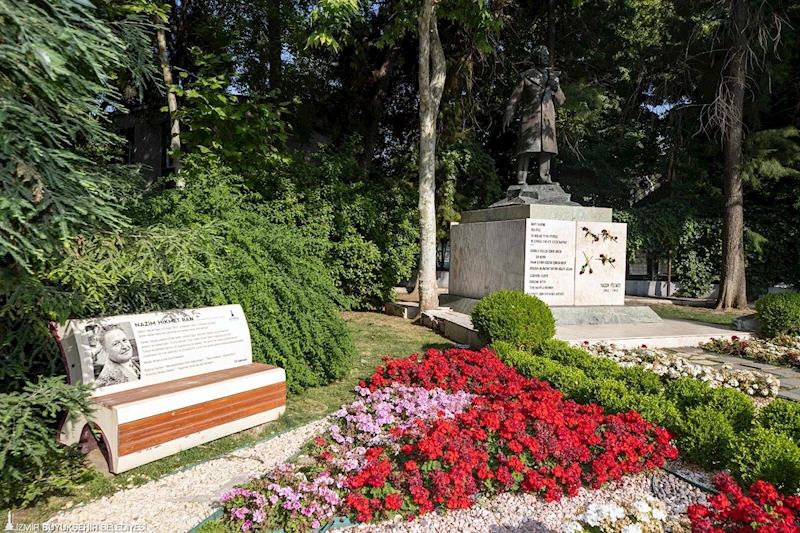 Usta şair Nazım Hikmet Kültürpark