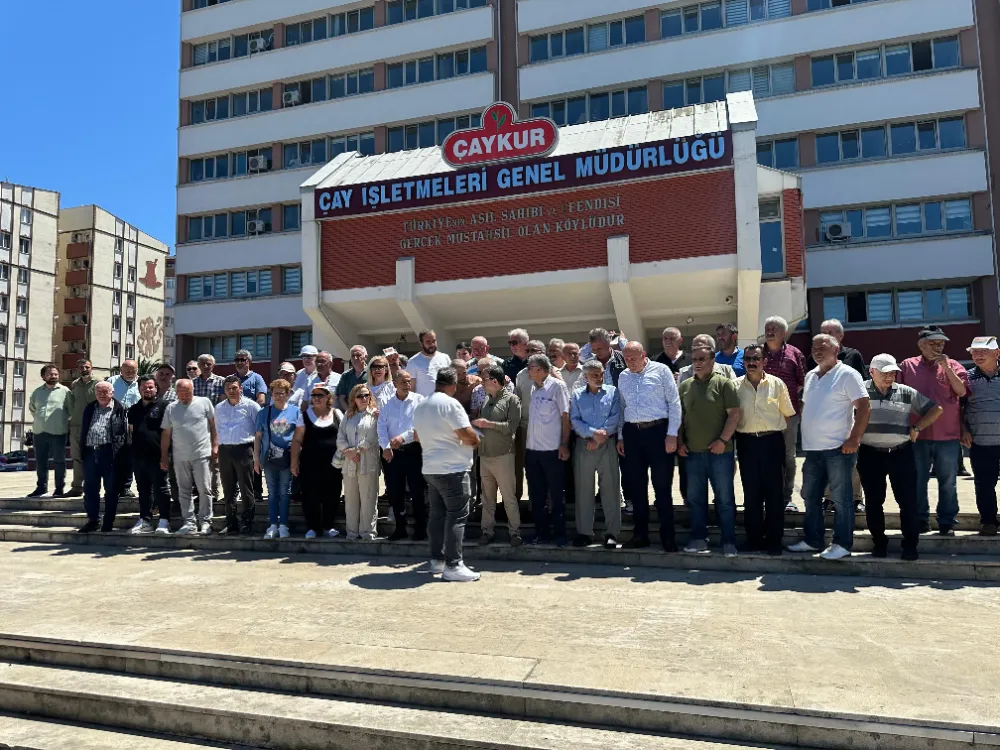 CHP Rize İl Teşkilatından yaş çay bedellerinin bayram öncesi ödenmesi isteği