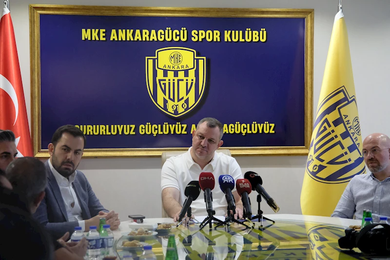 MKE Ankaragücü Başkanı İsmail Mert Fırat: Mehmet Büyükekşi’nin ne başarısını gördük ki destek olalım?