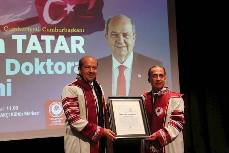 KKTC Cumhurbaşkanı Tatar: Isparta denilince aklımıza Demirel ismi gelir (3)