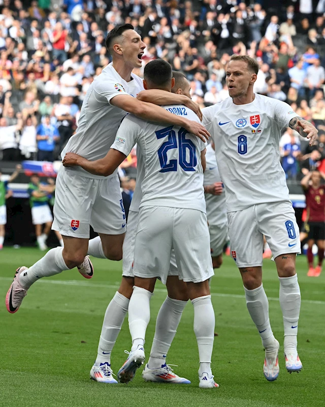 Belçika - Slovakya: 0-1