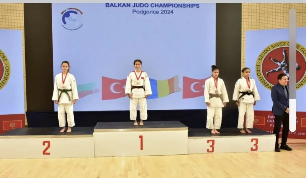 Yağmur Yılmaztürk, Ümitler Balkan Judo Şampiyonu Oldu