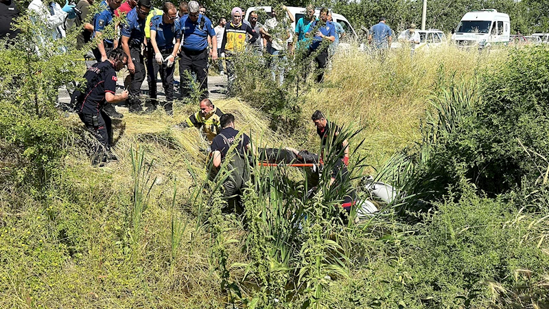 Kayıp olarak aranırken motosikletle sulama kanalına düşüp öldüğü ortaya çıktı