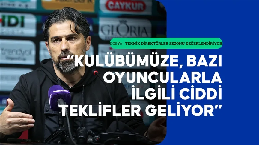 Çaykur Rizespor Teknik Direktörü İlhan Palut: Oyuncu gelişimi anlamında çok iyi bir sezon geçirdik