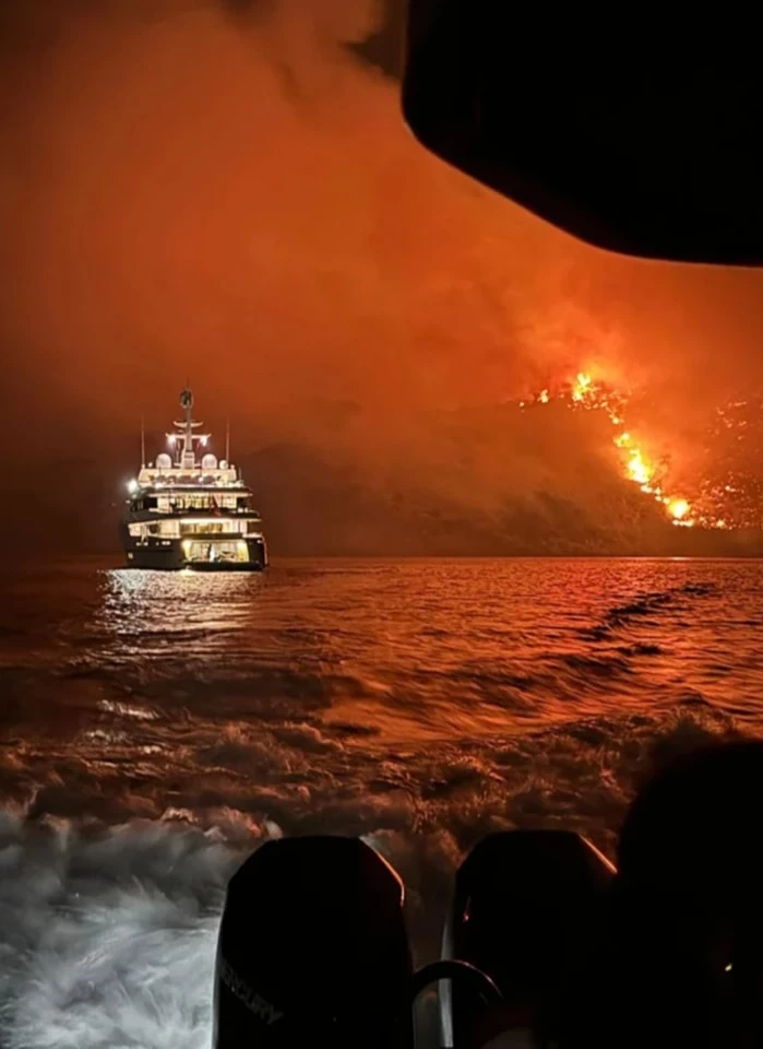 Yunanistan’da orman yangını çıkaran 13 kişi gözaltına alındı