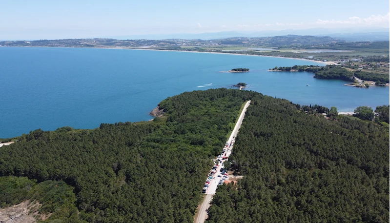 Sinop’a bayram tatili süresince 158 bin 77 araç girişi oldu