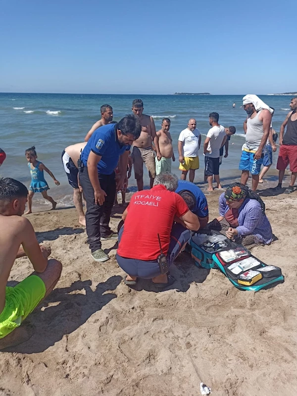 Kocaeli’deki plajlarda bayram tatilinde boğulma tehlikesi geçiren 352 kişi kurtarıldı