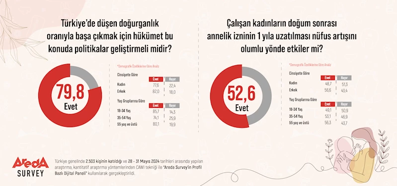 Yüzde 79,8: Düşen doğurganlık oranına karşı hükümet yeni politikalar geliştirmeli