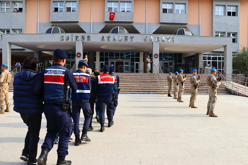 Edirne’de aranma kaydı olan 124 kişi yakalandı 