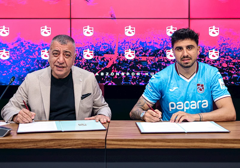 Trabzonspor, Ozan Tufan ile sözleşme imzaladı