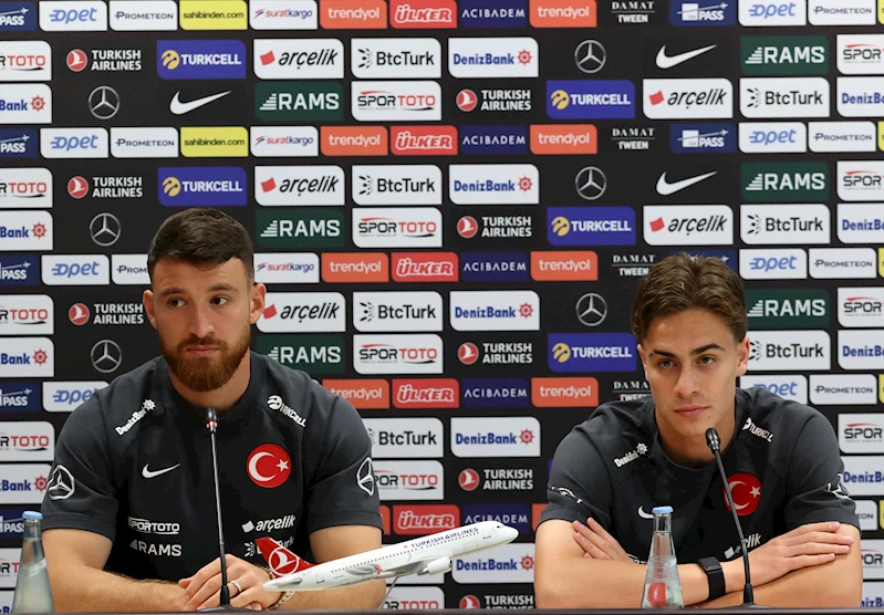 Milli futbolcular Salih Özcan ve Kenan Yıldız