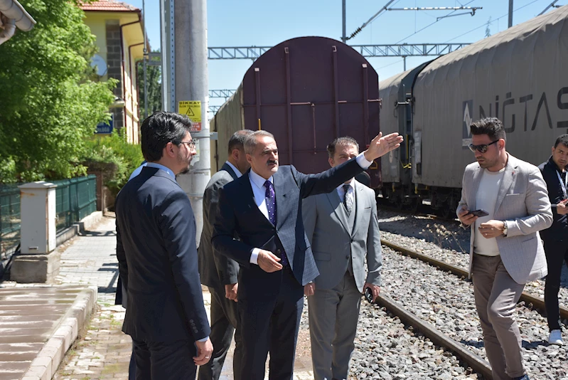 TCDD Genel Müdürü Veysi Kurt: Niğde, Türkiye’nin önemli lojistik merkezi haline geldi