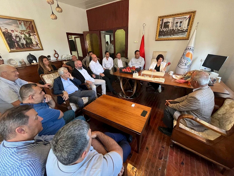 Karaburun, ziraat odalarının başkan ve temsilcilerini ağırladı