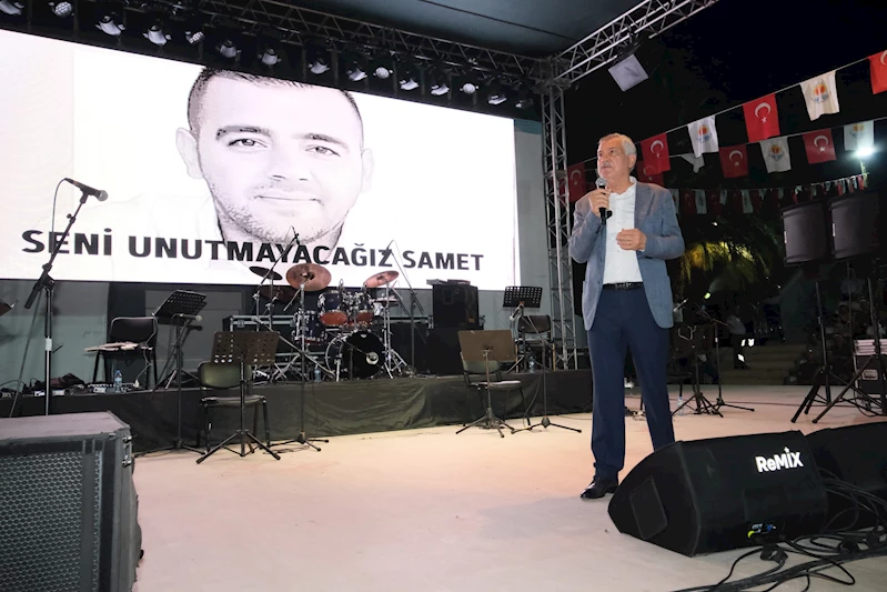 Samet Güdük, çok sevdiği İlkay Akkaya konseri ile anıldı