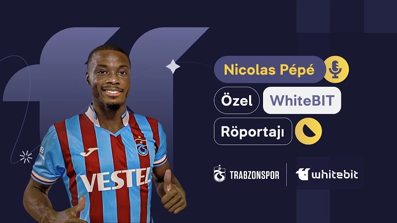 Nicolas Pepe: Trabzonspor taraftarının sevgisini başka hiçbir yerde hissetmedim