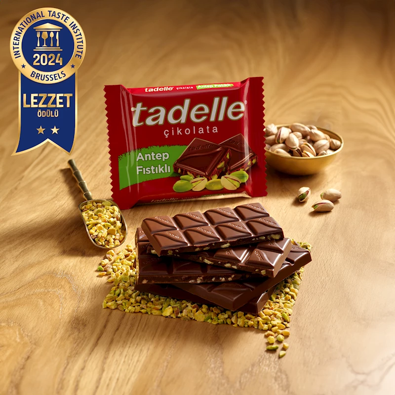 Tadelle Antep fıstıklı çikolata, ‘Superior Taste Award’ta iki yıldızın sahibi oldu