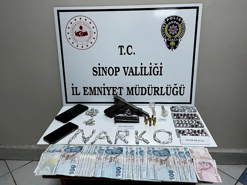 Sinop’ta uyuşturucu operasyonunda yakalanan 2 kişi tutuklandı