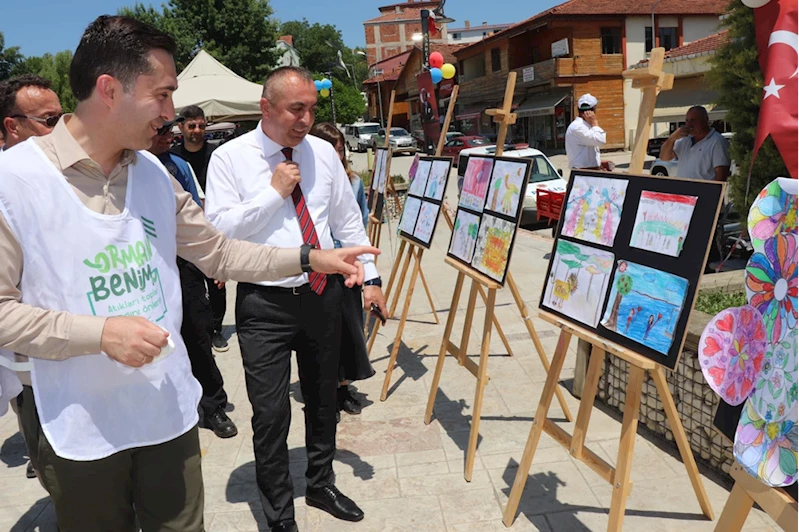 Asarcık Halk Eğitim Merkezi yıl sonu sergisi açıldı