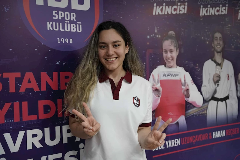 (ÖZEL) Milli tekvandocu Sude Yaren Uzunçavdar: En az üç olimpiyat göreceğimi düşünüyorum