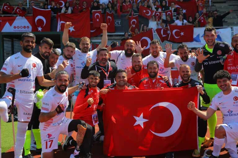 Ampute Milli Futbol Takımı, Avrupa Şampiyonası