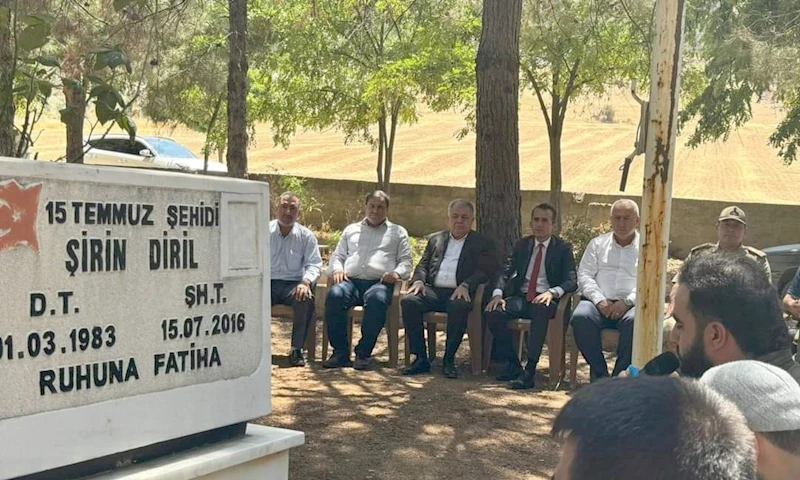 15 Temmuz Şehidi Şirin Diril anıldı