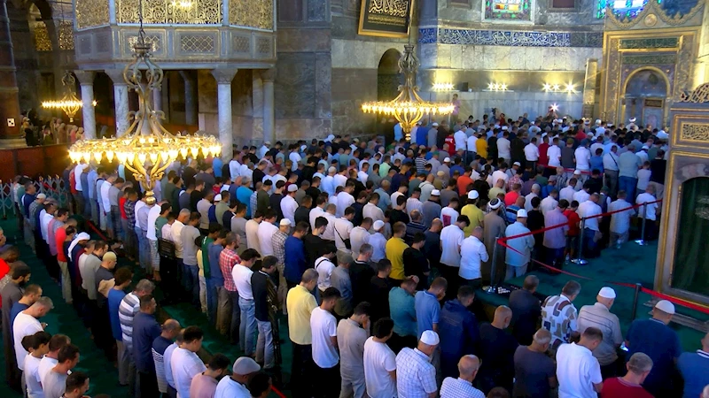 İstanbul - 15 Temmuz şehitleri için Ayasofya ve Sultanahmet Camii