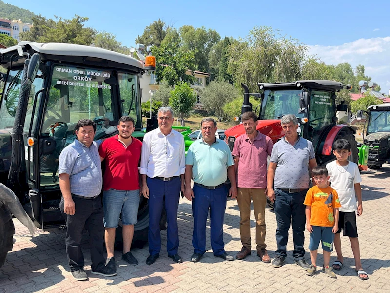 Anamur’da ORKÖY Kredisi ile Üreticilere Traktör Desteği