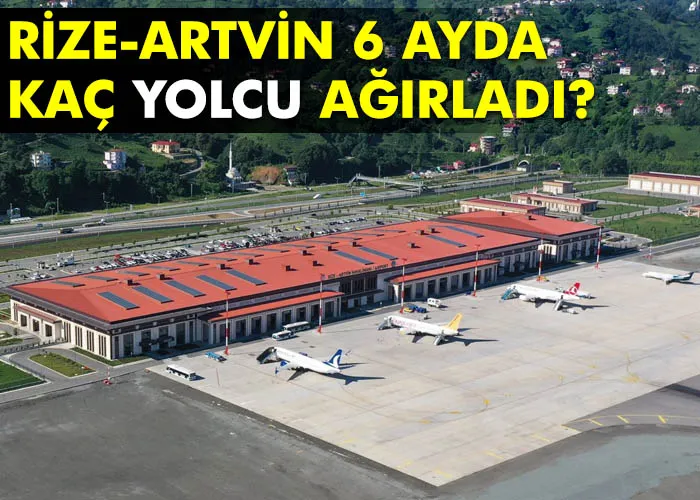 Rize-Artvin’de 6 aylık rakamlar açıklandı