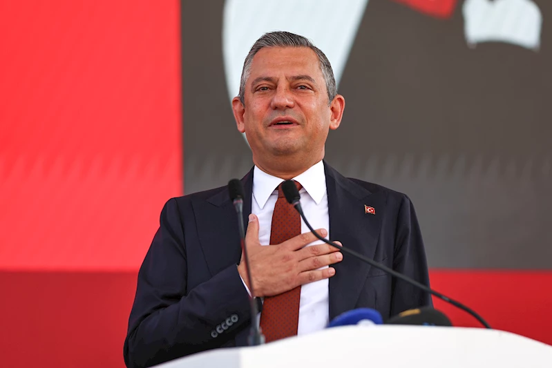 Özgür Özel: Hepimiz o canların önünde kendimizi siper etmeye hazırız