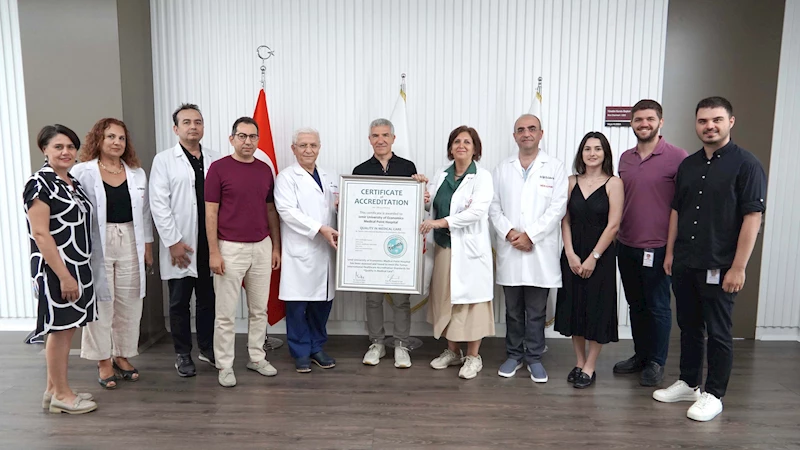 İEÜ Medical Point Hastanesi’ne ‘Tıbbı Bakımda Kalite’ uluslararası akreditasyon sertifikası