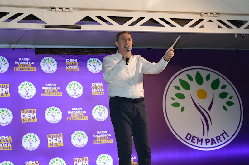 DEM Parti Eş Genel Başkanı Bakırhan: Üreticiyi merkeze alan tarım politikası hayata geçirilmeli