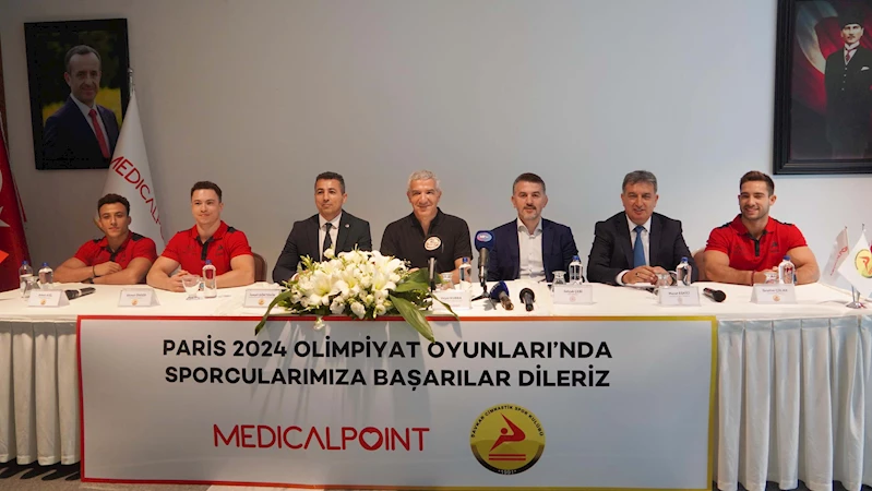 Milli cimnastikçiler, olimpiyata uğurlandılar