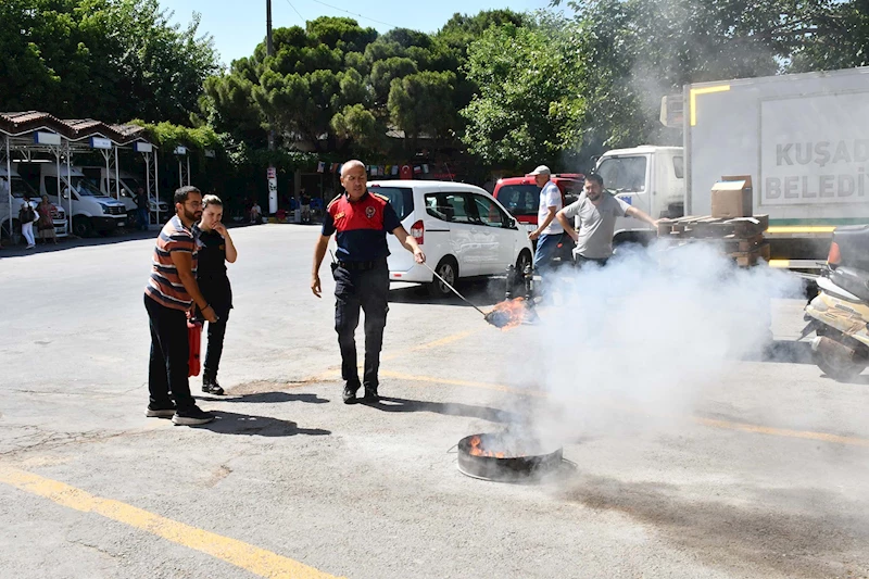 Arya A.Ş. personeline yangın söndürme eğitimi