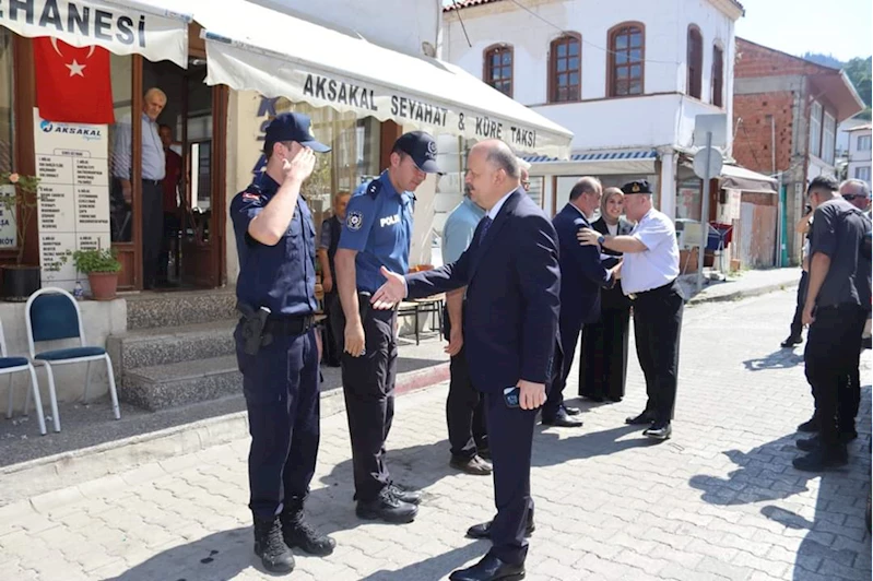 Kastamonu Valisi Dallı Küre ilçesini ziyaret etti