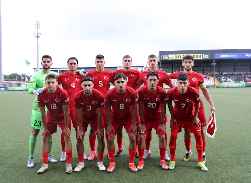 U19 Milli Futbol Takımı, U20 Dünya Kupası Play-Off maçı oynamaya hak kazandı