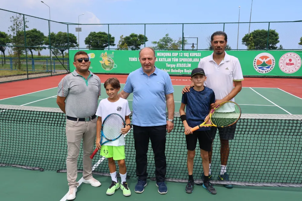 Mençuna Cup 12 Yaş Türkiye Tenis Şampiyonası Coşkuyla Başladı