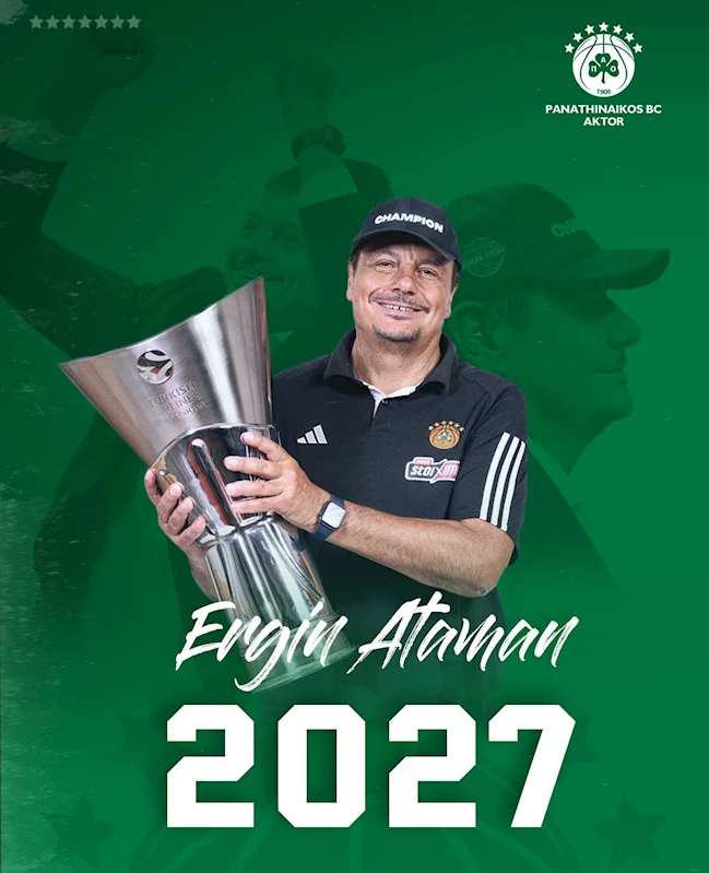 Panathinaikos, Ergin Ataman’ın sözleşmesini uzattı 