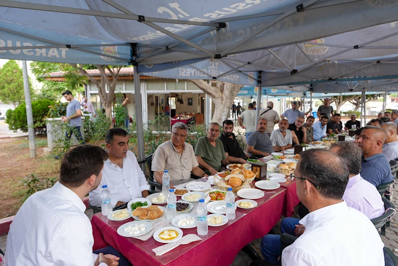 Başkan Boltaç, çarşı esnafı ile  buluştu 