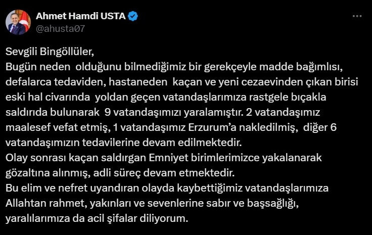 Madde bağımlısı sokaktakilere bıçakla saldırdı: 2 ölü, 7 yaralı (7)