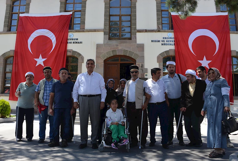 Engelliler, 105’inci yıl dönümünde Erzurum Kongresi’nde alınan kararları okudu